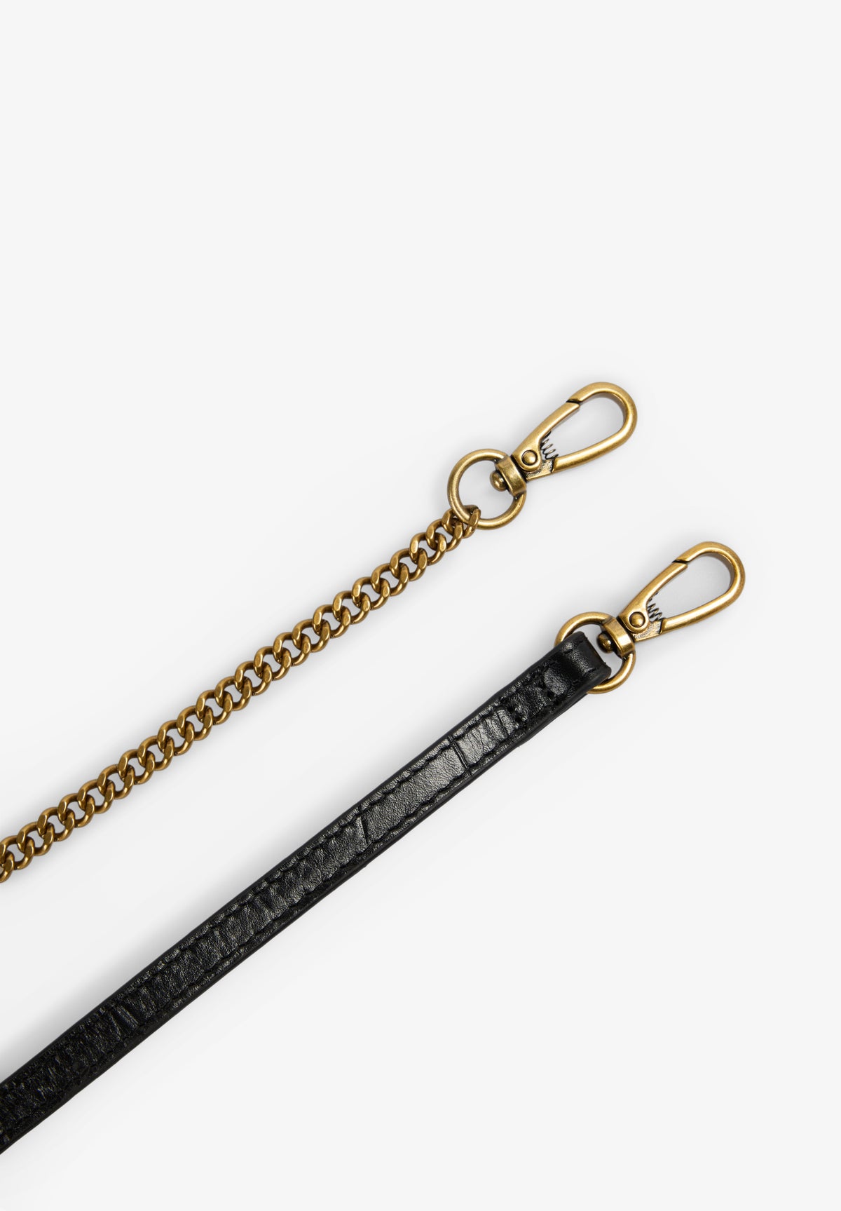 BOLSO BAGUETTE PIEL
