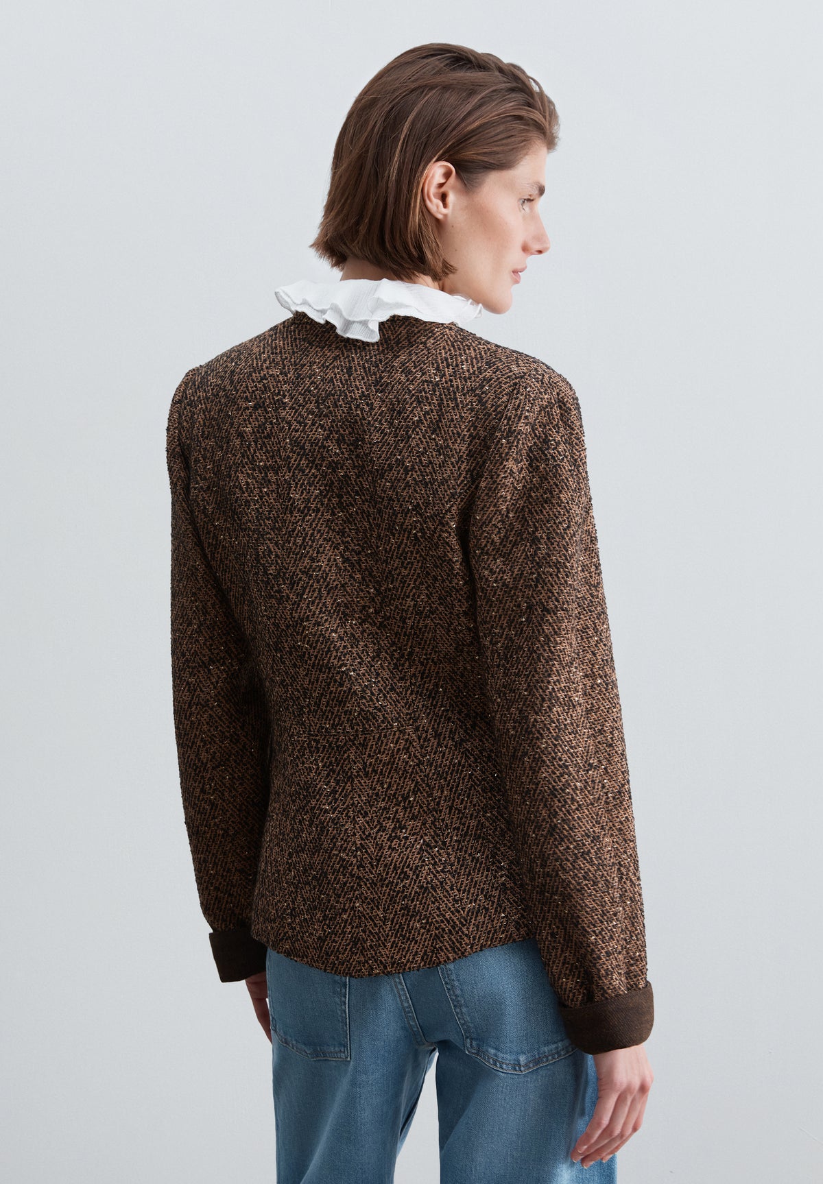 BLAZER SOLAPAS LÚREX