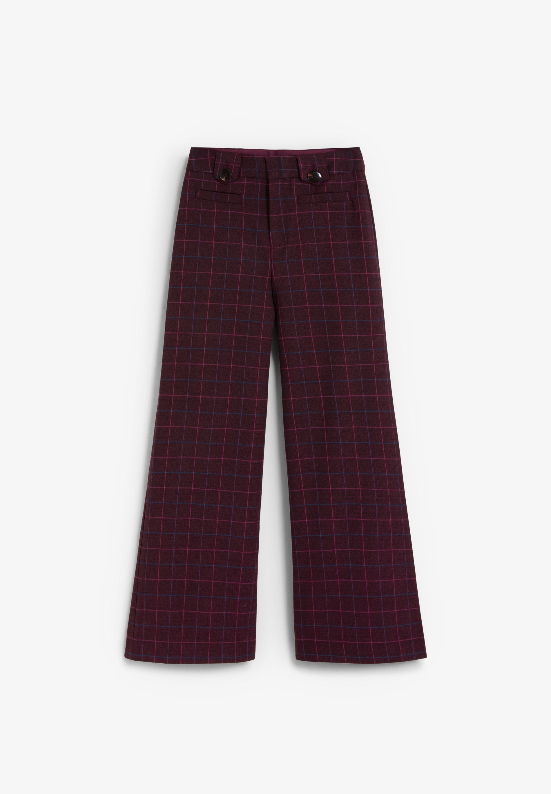 PANTALÓN CUADROS DETALLE BOTONES