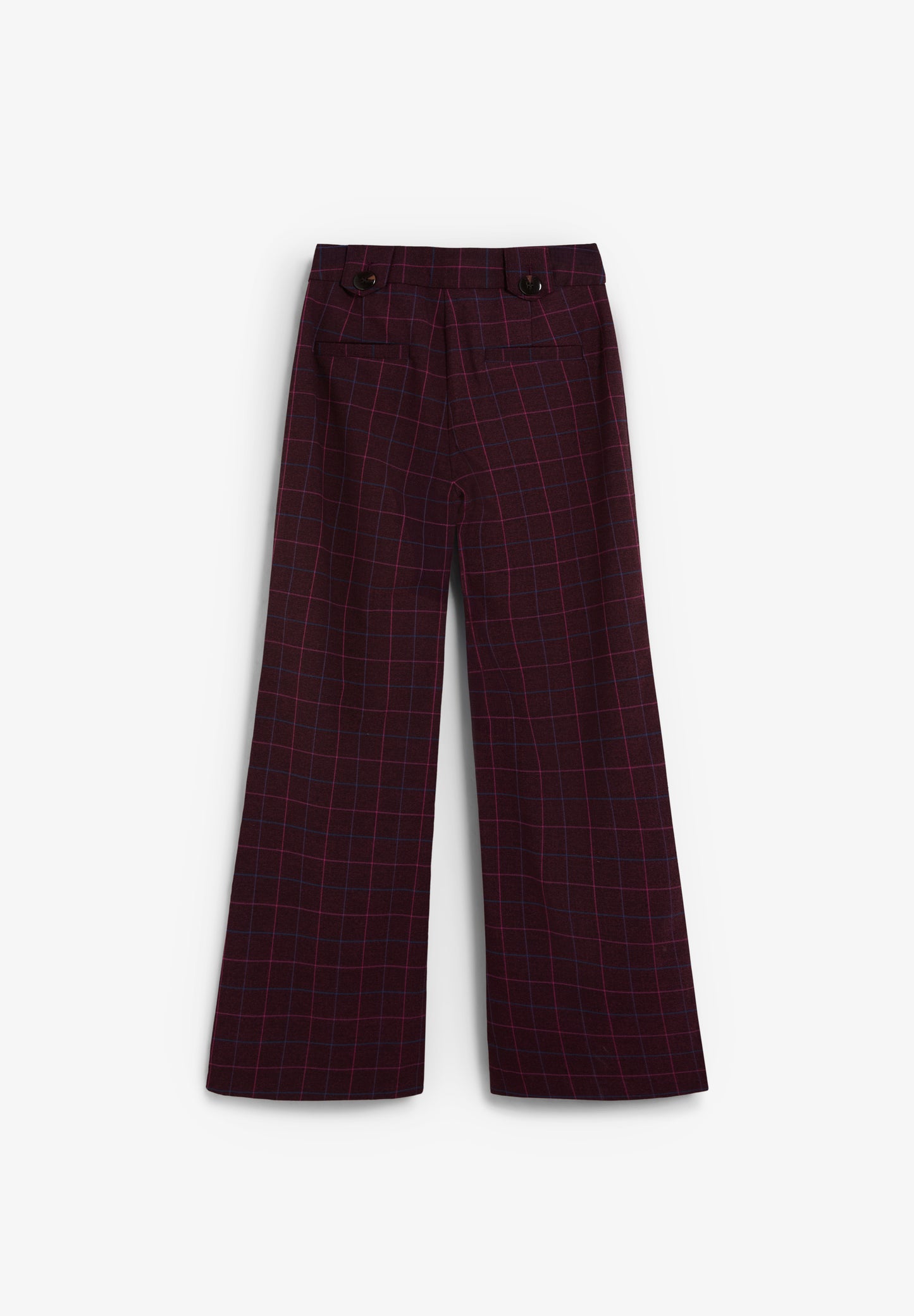 PANTALÓN CUADROS DETALLE BOTONES