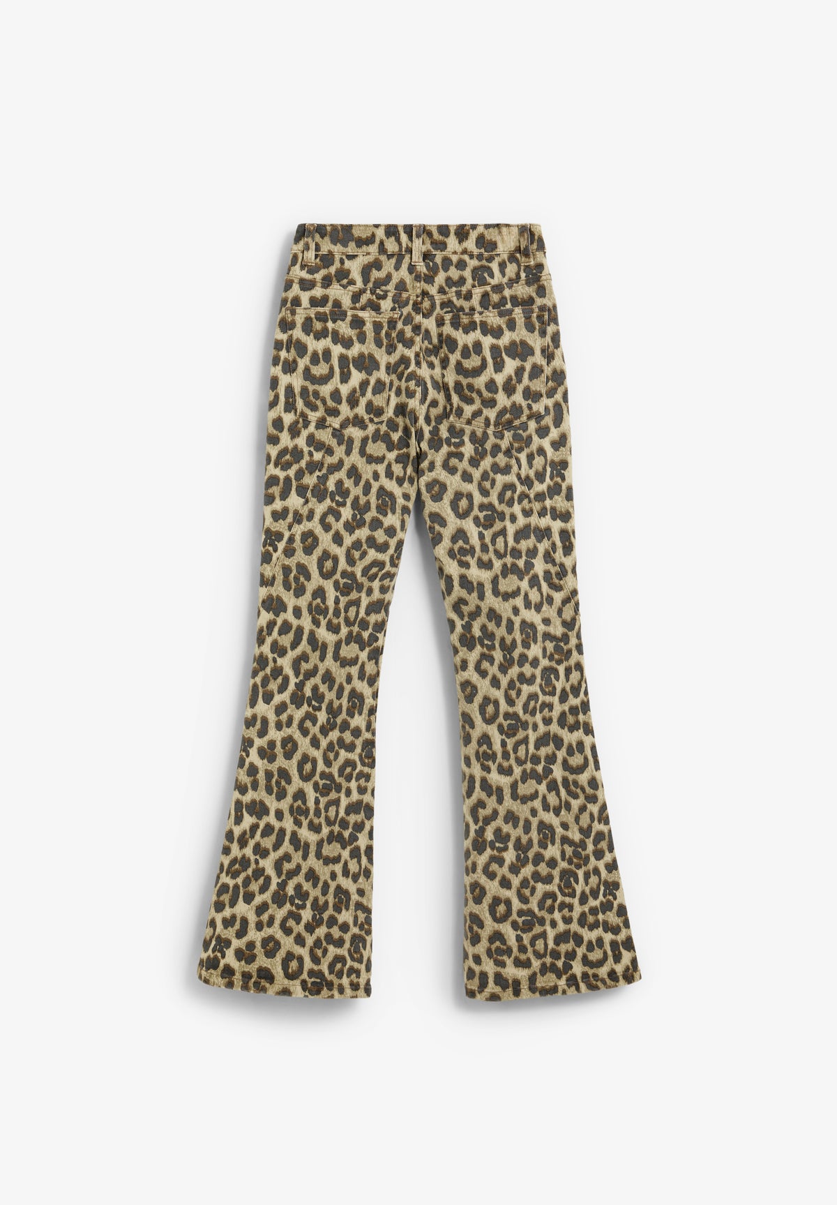 JEANS BOOTCUT ANIMAL PRINT