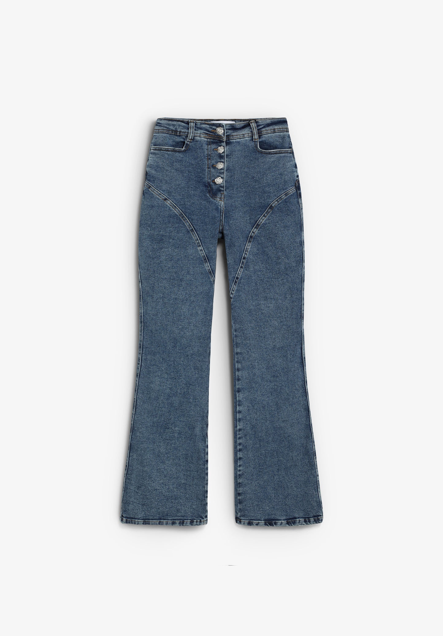 JEANS BOOTCUT TIRO ALTO