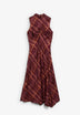 VESTIDO CUELLO HALTER ESTAMPADO