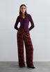 PANTALÓN ESTAMPADO WIDE LEG