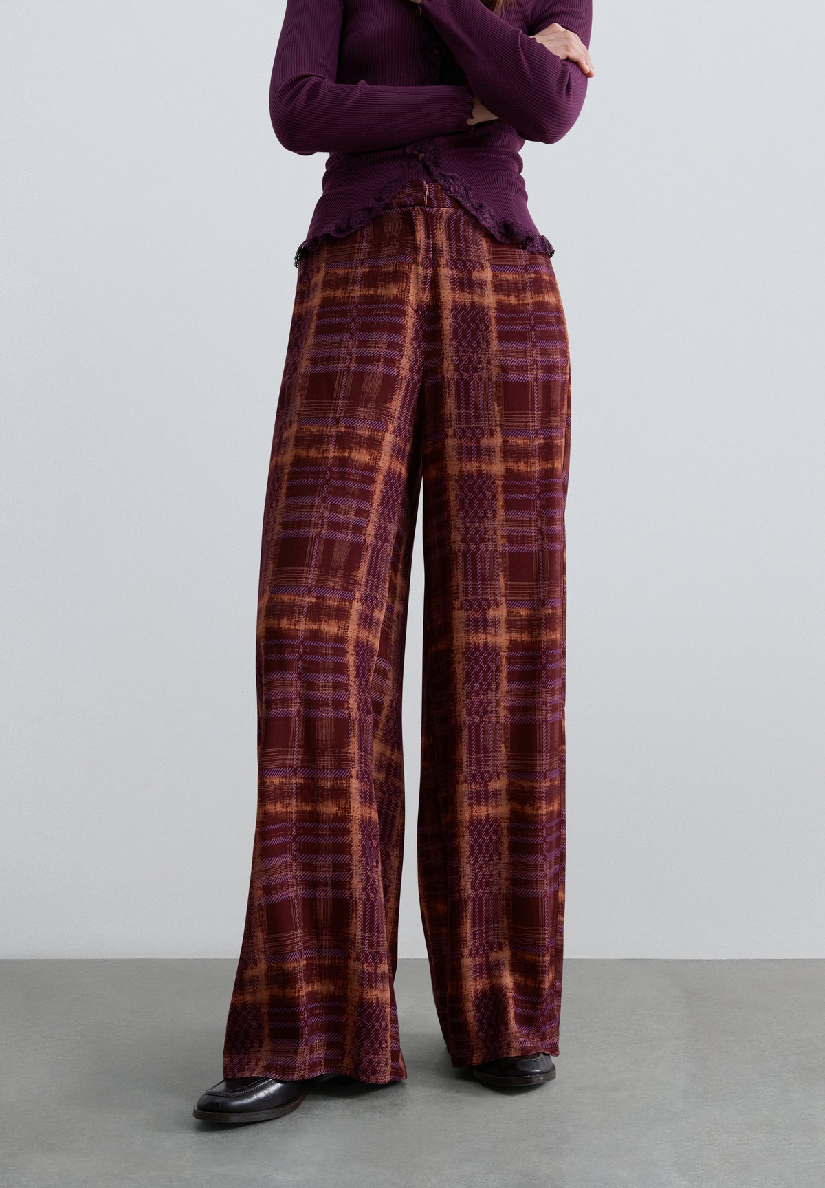 PANTALÓN ESTAMPADO WIDE LEG