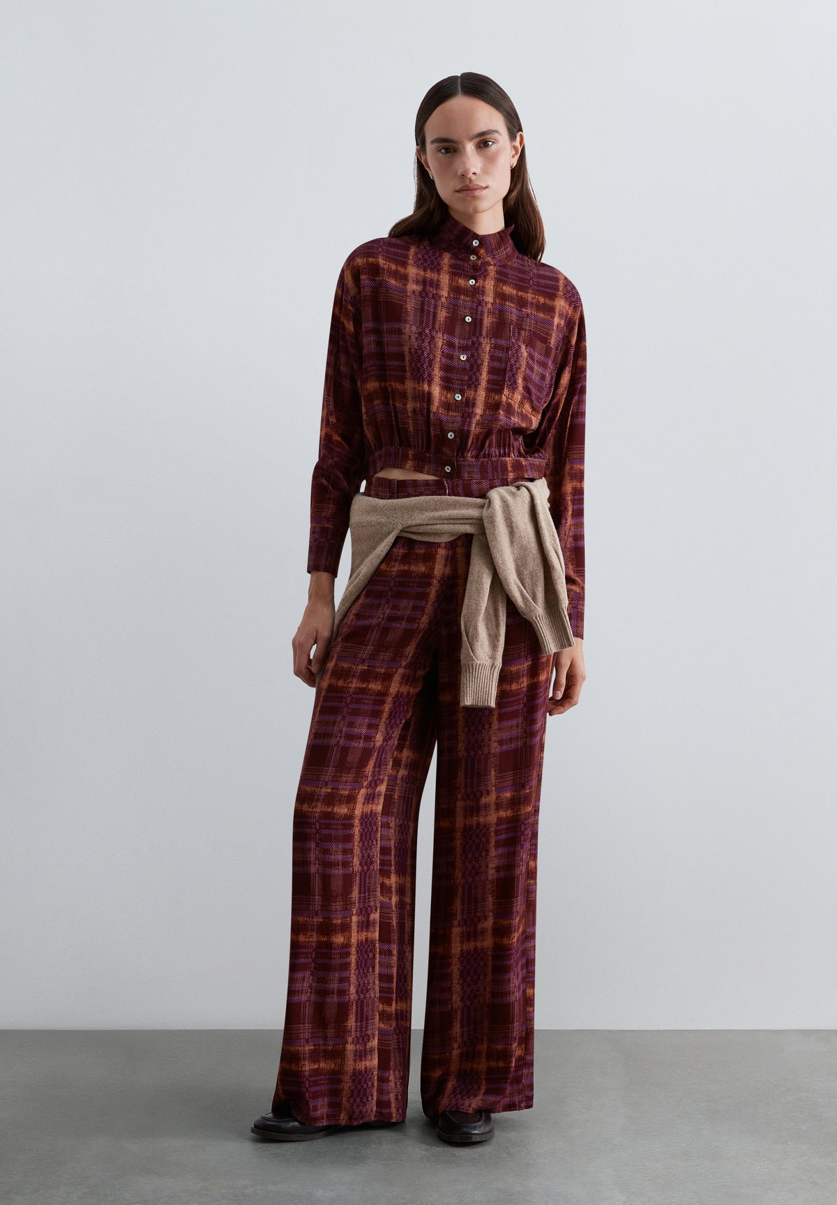 PANTALÓN ESTAMPADO WIDE LEG
