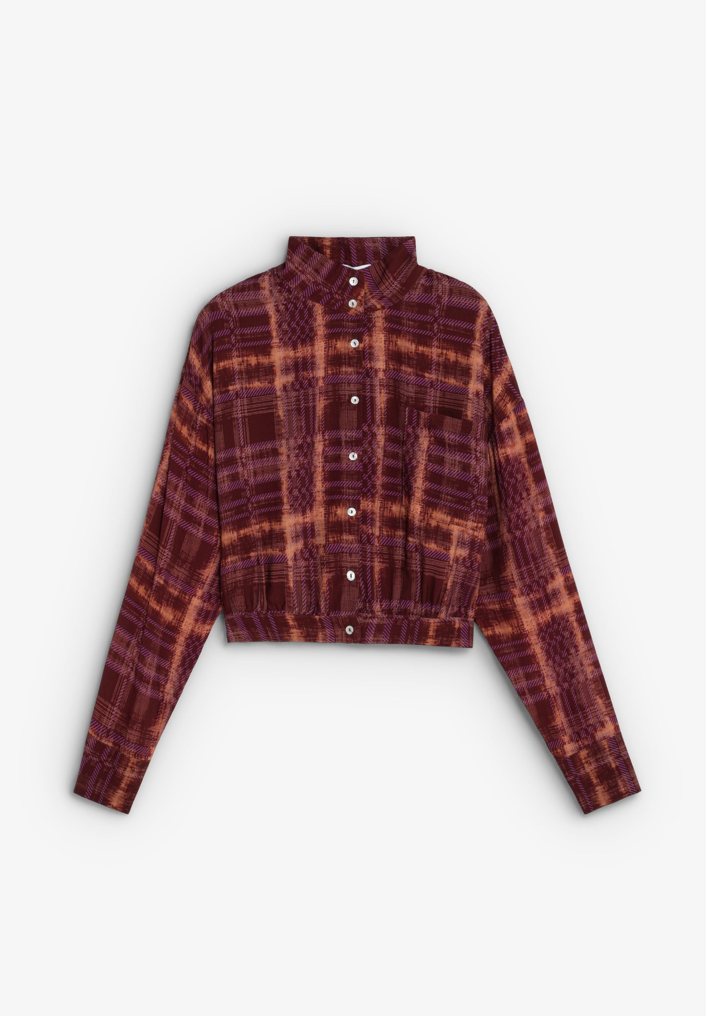 SCCHECK HALTER PRINT SHIRT