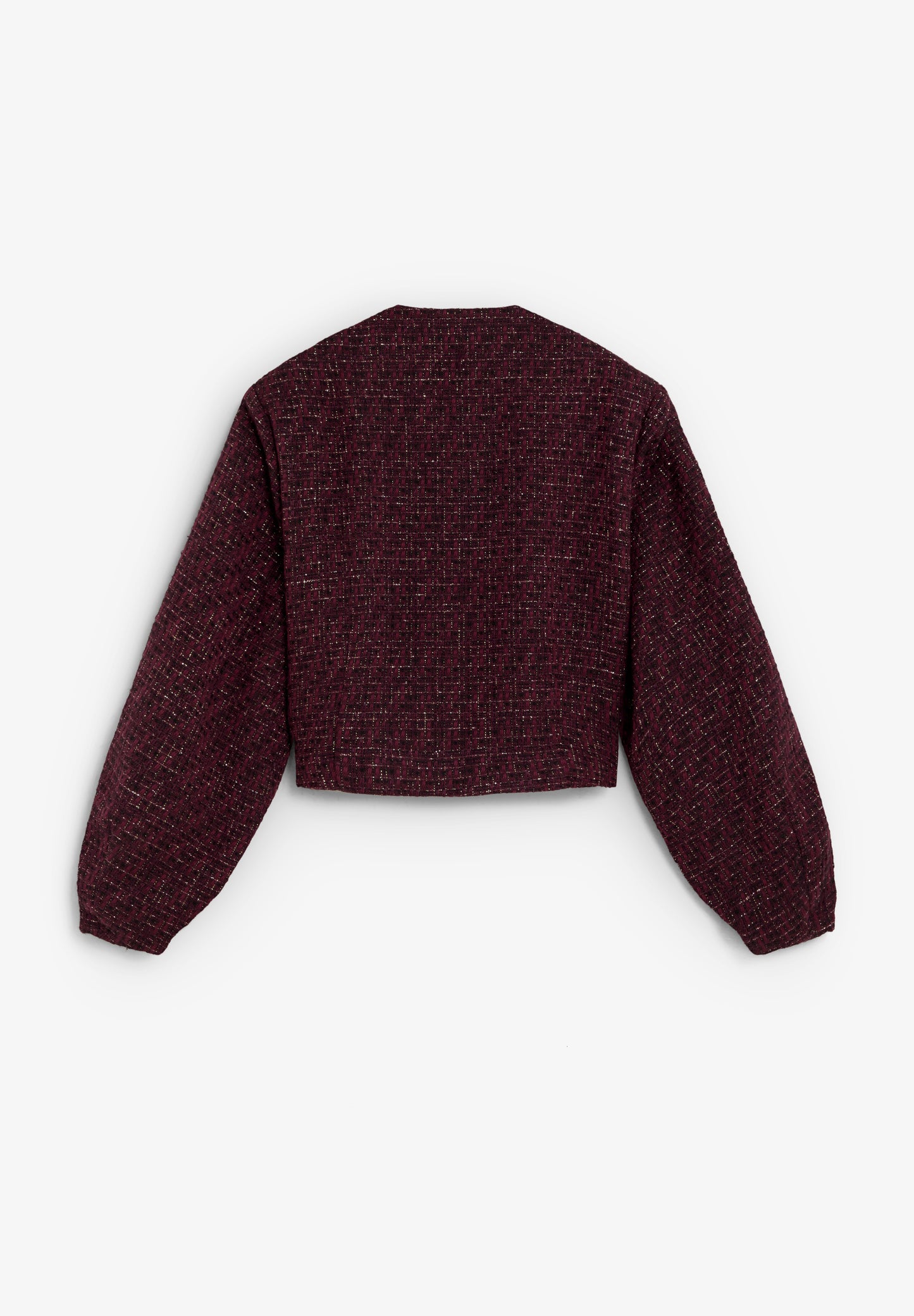 CHAQUETA TWEED HILO METALIZADO