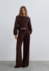 PANTALÓN TWEED WIDE LEG
