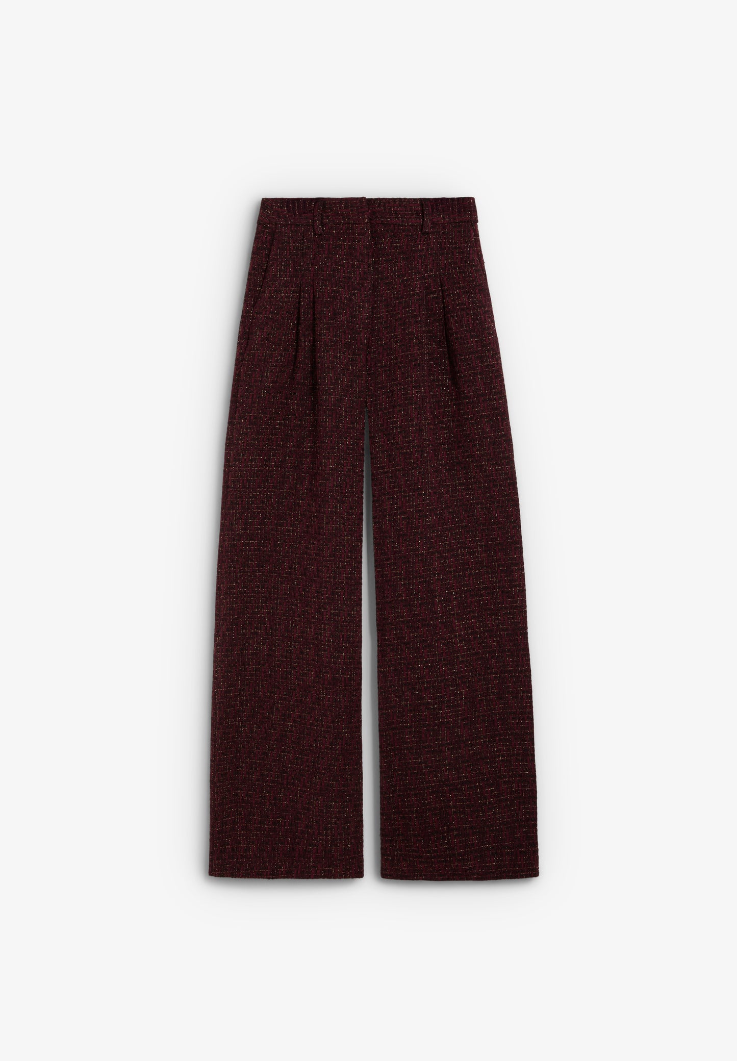 PANTALÓN TWEED WIDE LEG