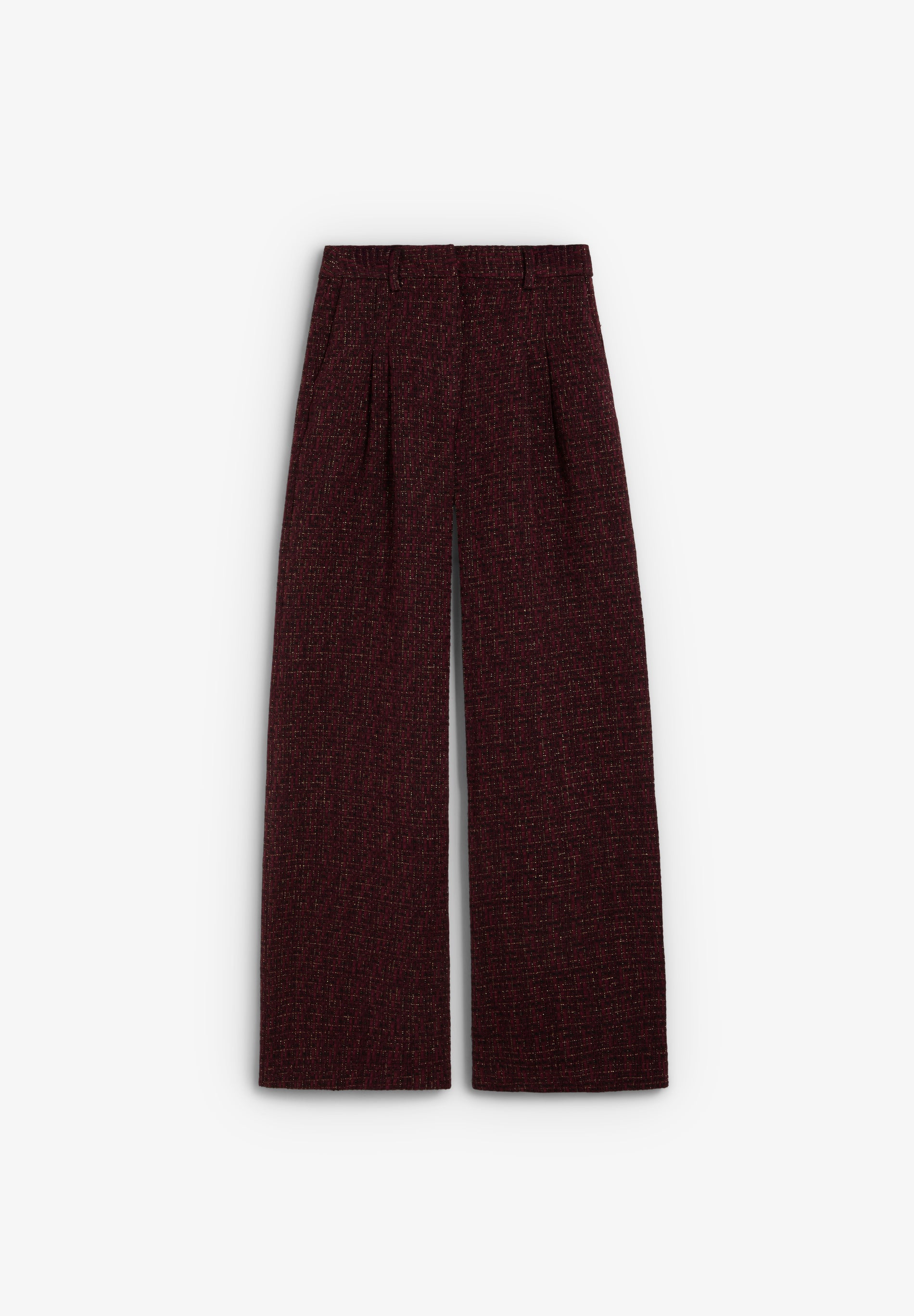 PANTALÓN TWEED WIDE LEG