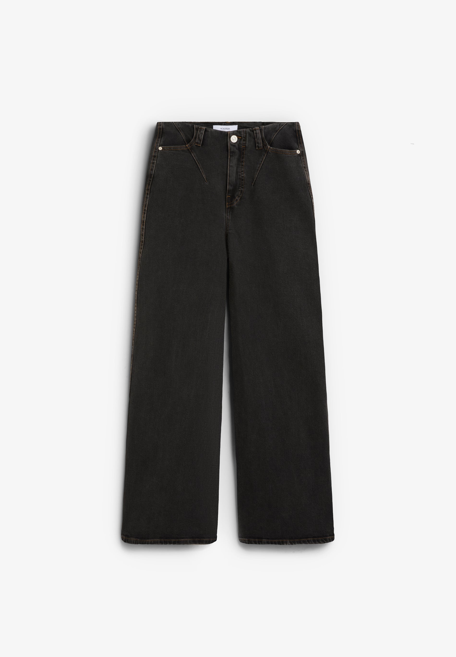 JEANS WIDE LEG TIRO ALTO