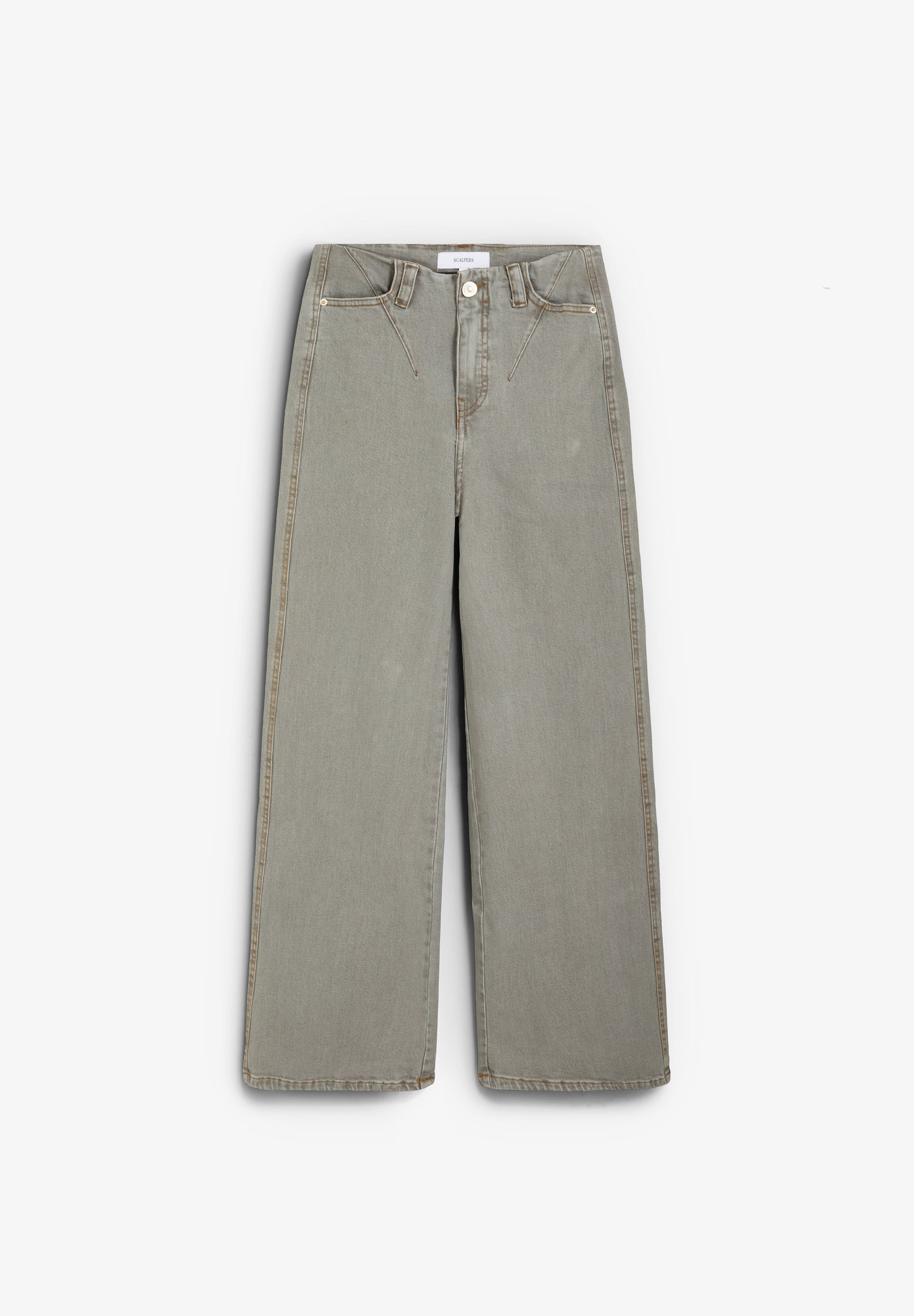 JEANS WIDE LEG TIRO ALTO