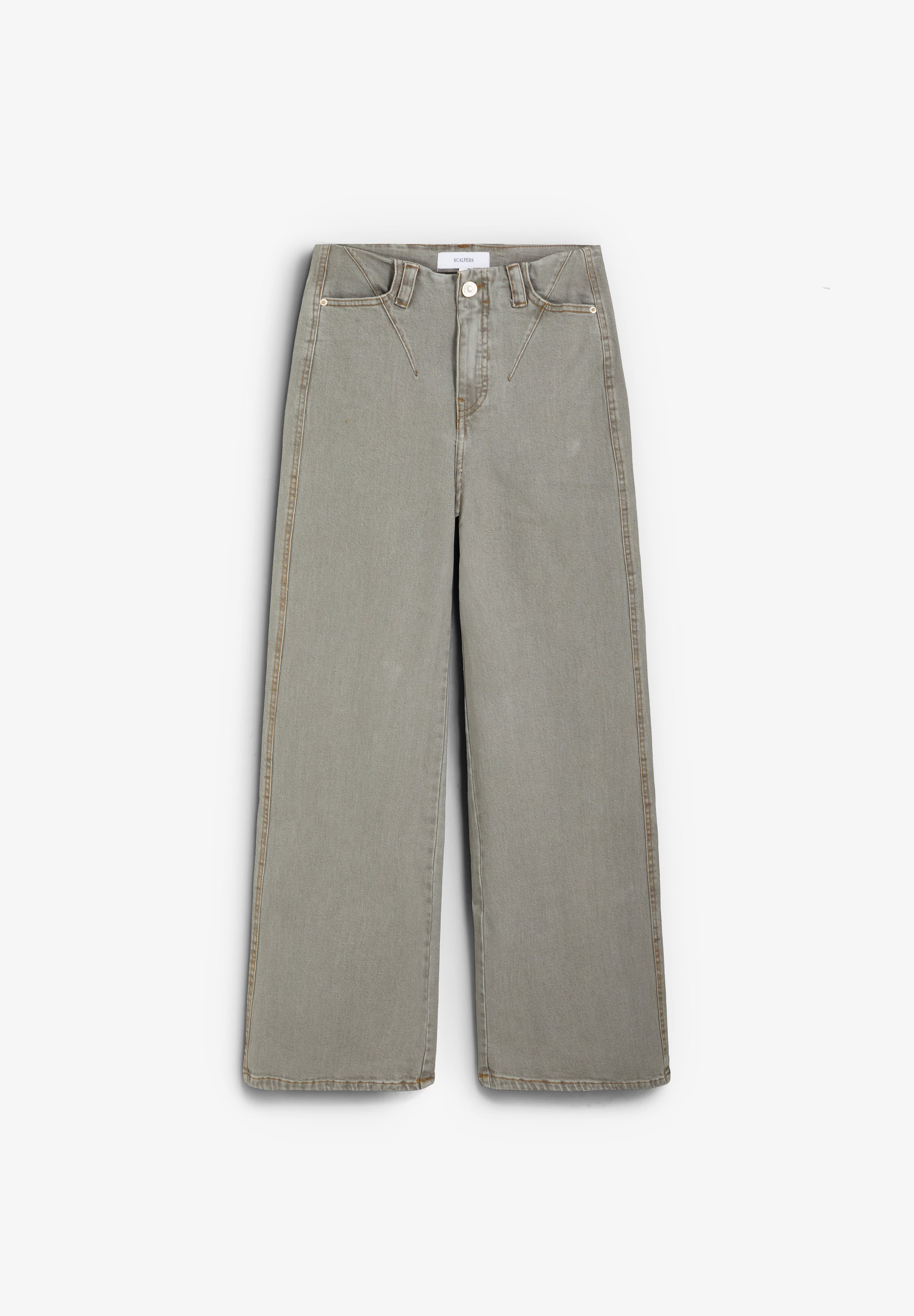 JEANS WIDE LEG TIRO ALTO
