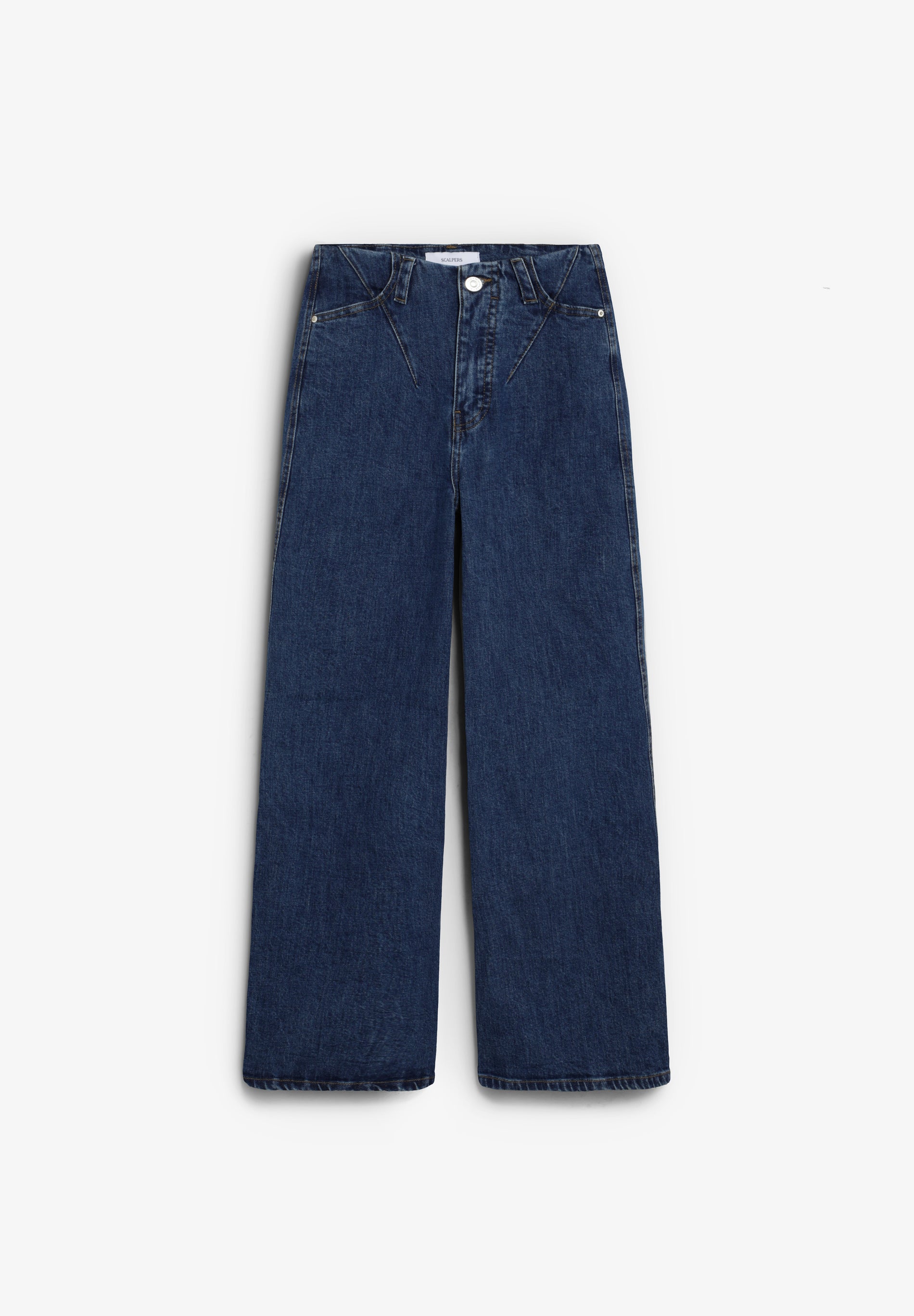 JEANS WIDE LEG TIRO ALTO