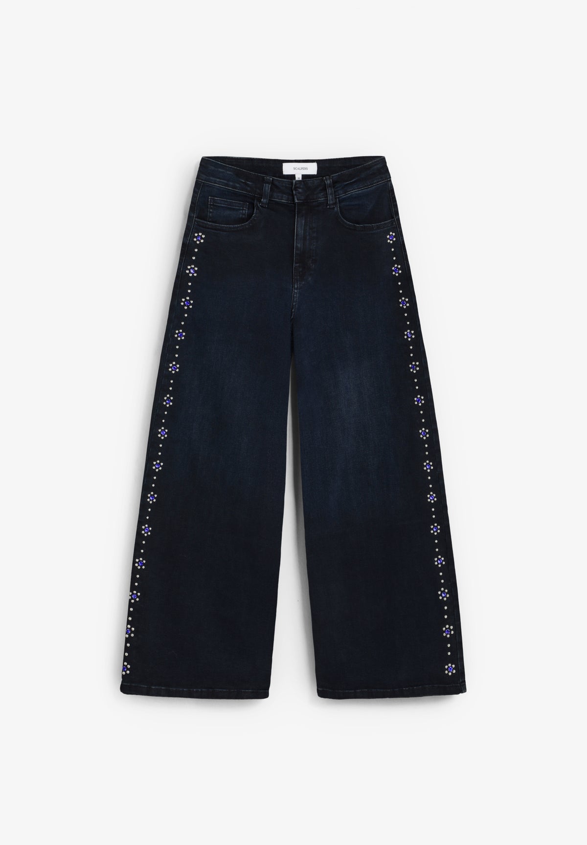 JEANS CULOTTE STUDS