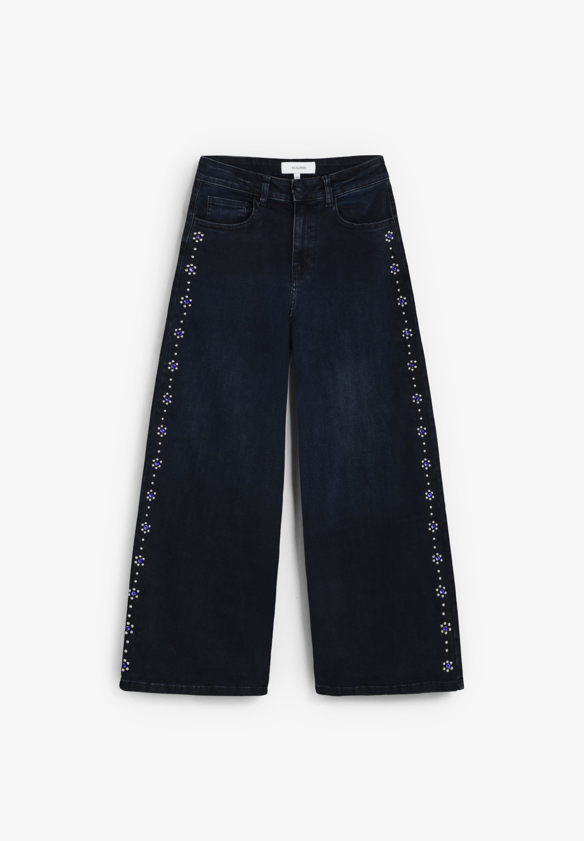 SCCULOTTE STUDS DENIM PANT