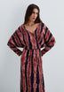 VESTIDO MIDI ESTAMPADO TIE-DYE