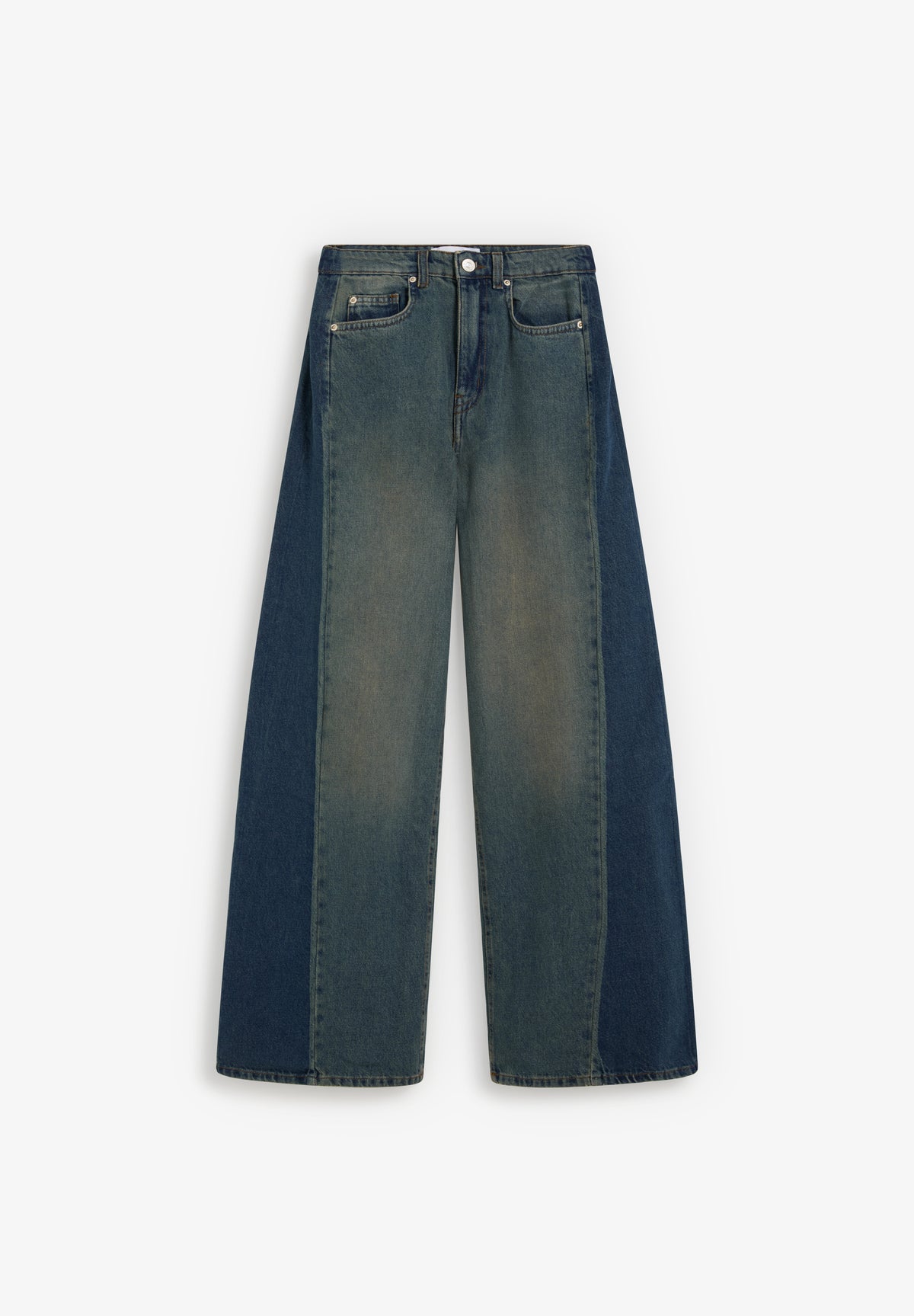 JEANS BICOLOR MAXI