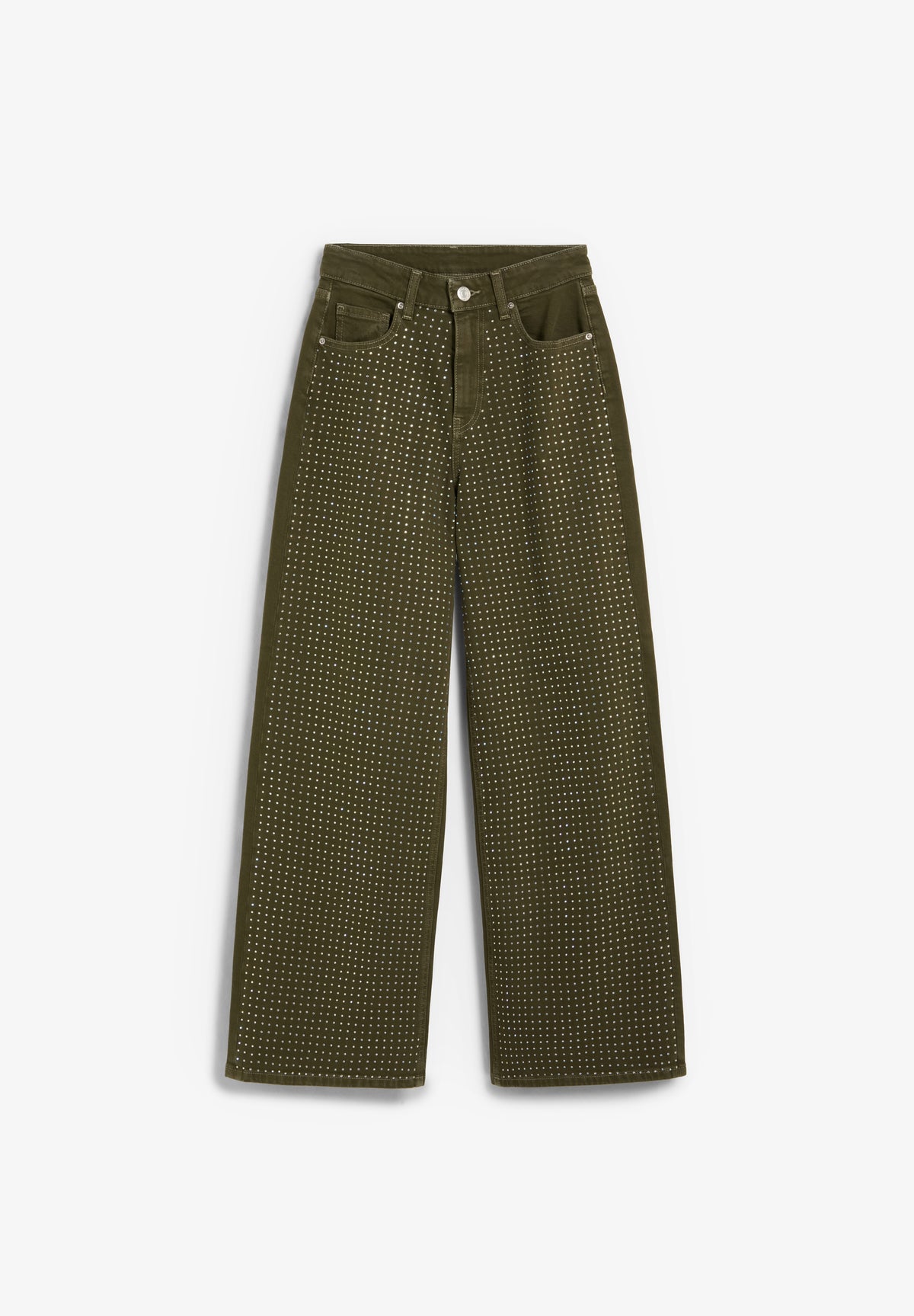JEANS WIDE LEG STRASS