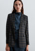 BLAZER CUADROS CON CINTURÓN