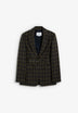 BLAZER CUADROS CON CINTURÓN