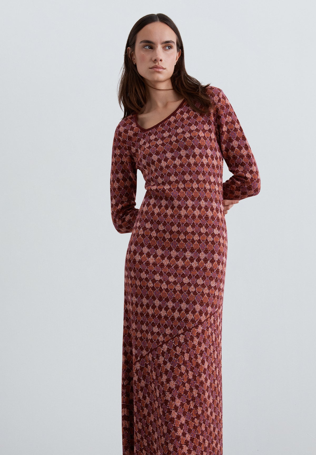 VESTIDO MIDI PUNTO