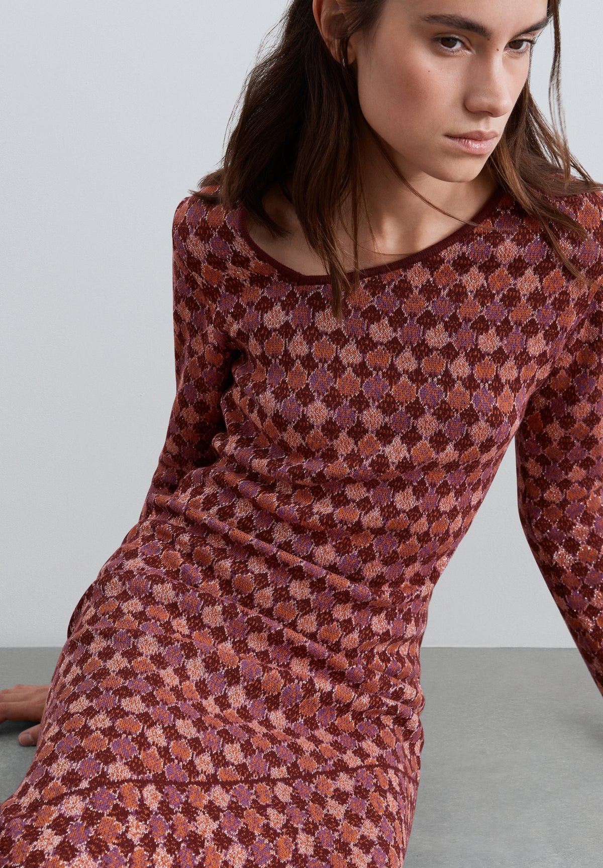 VESTIDO MIDI PUNTO