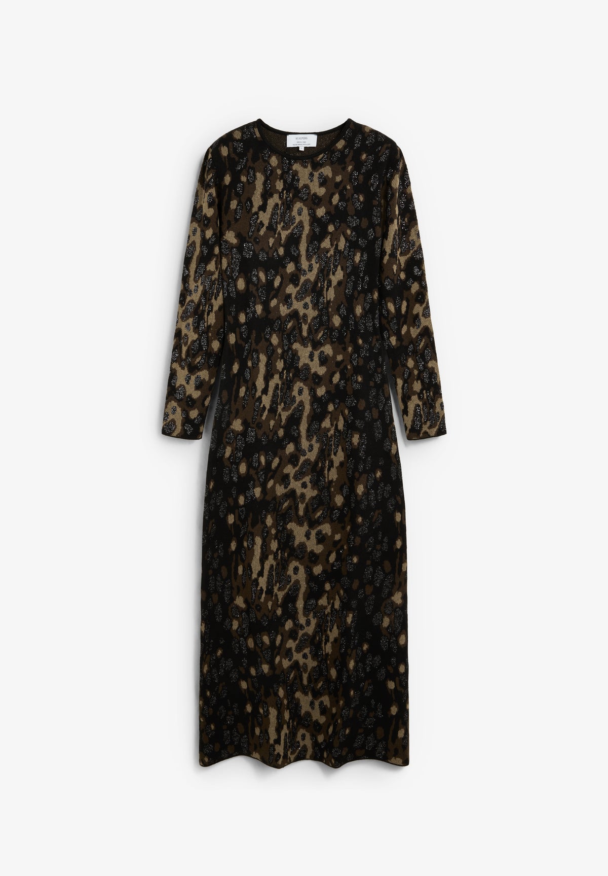 VESTIDO JACQUARD HOMBRERAS