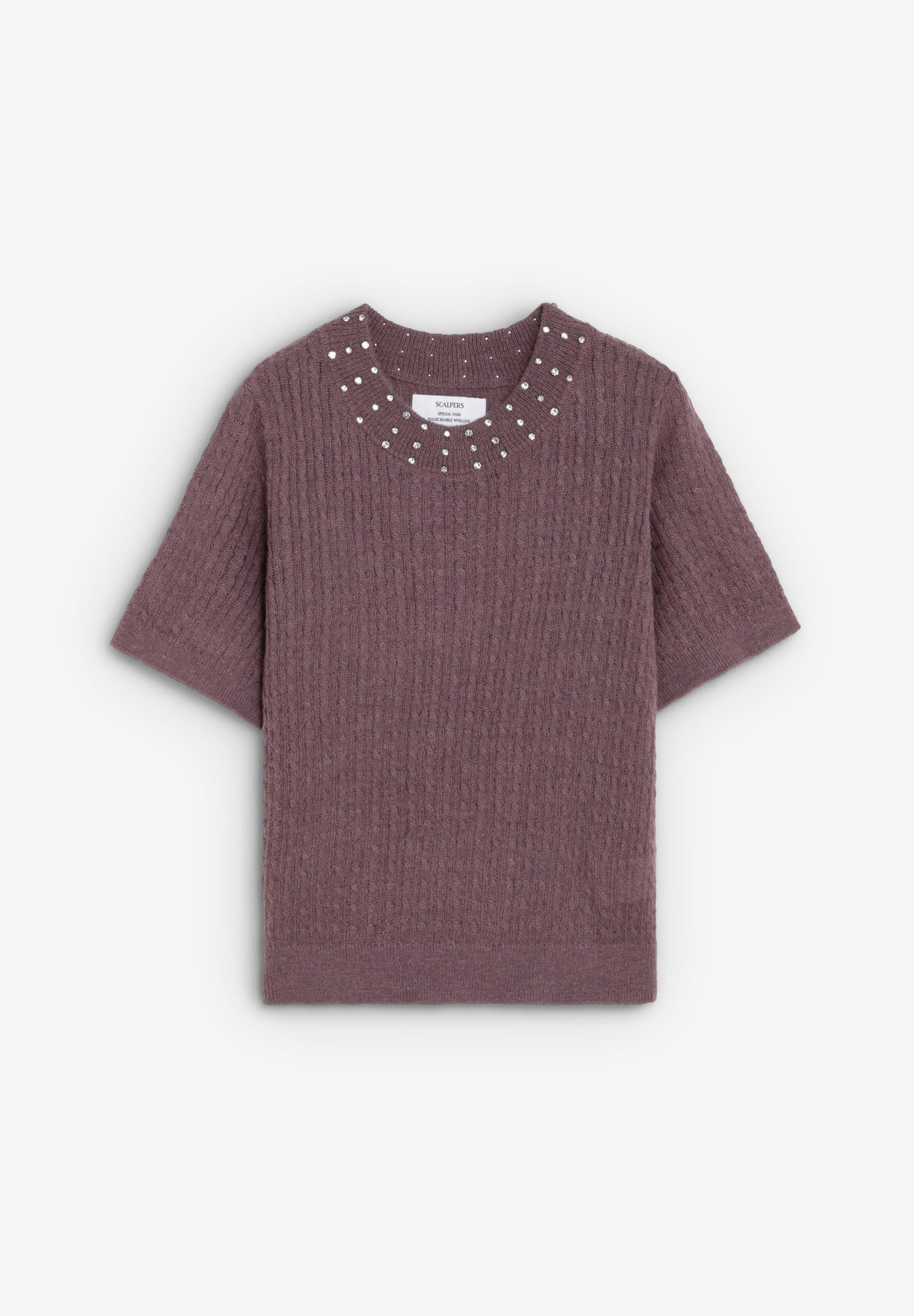 JERSEY MANGA CORTA STRASS