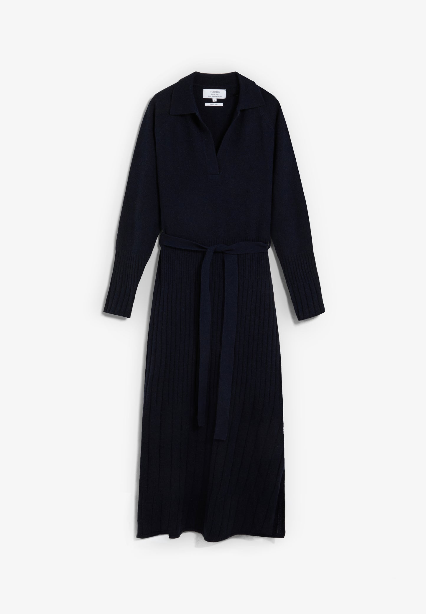 SCJOY POLO KNIT DRESS