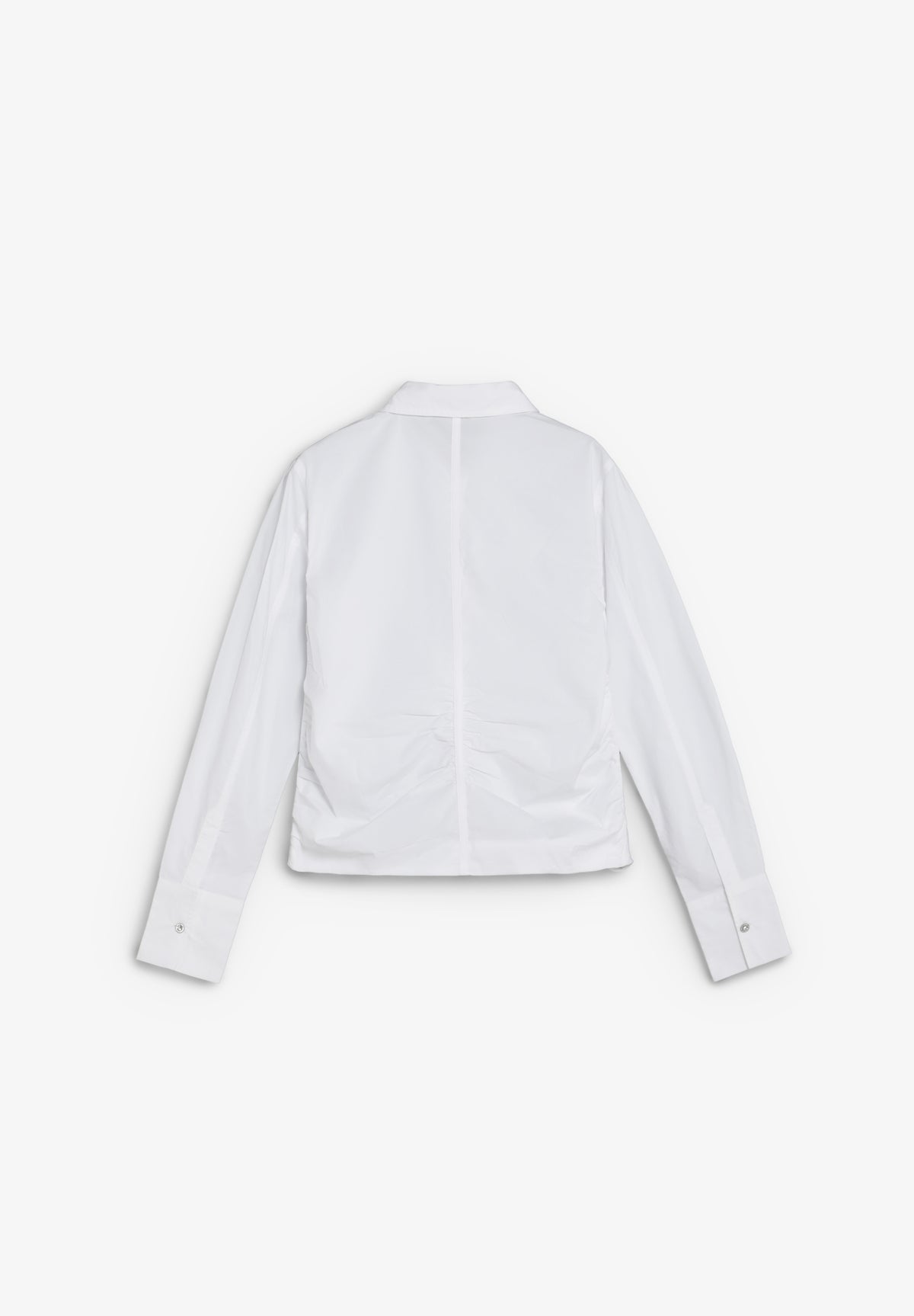 CAMISA CROP DRAPEADA