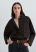 CHAQUETA BOMBER LÚREX