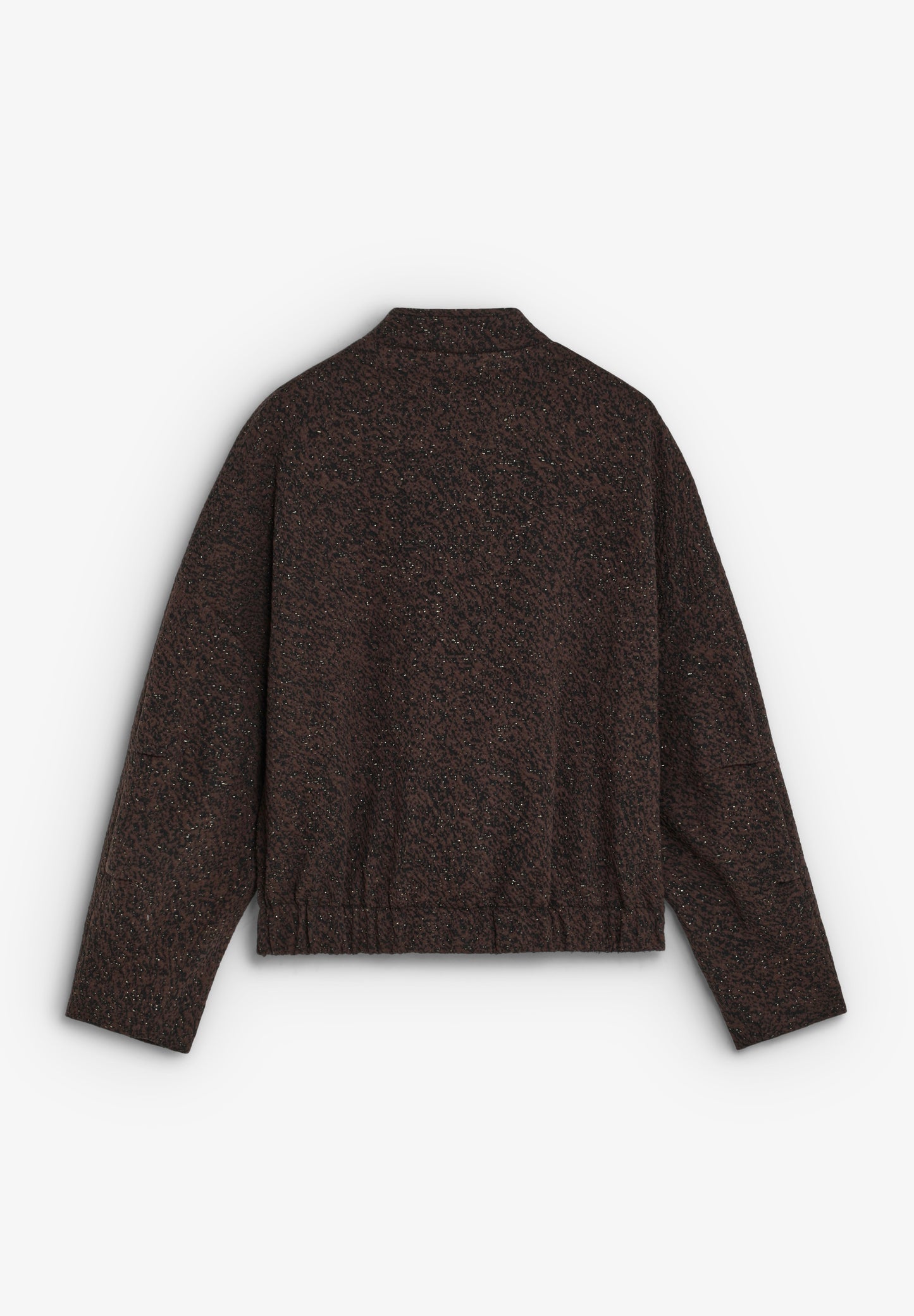 SCKNITTY LUREX BOMBER JACKET