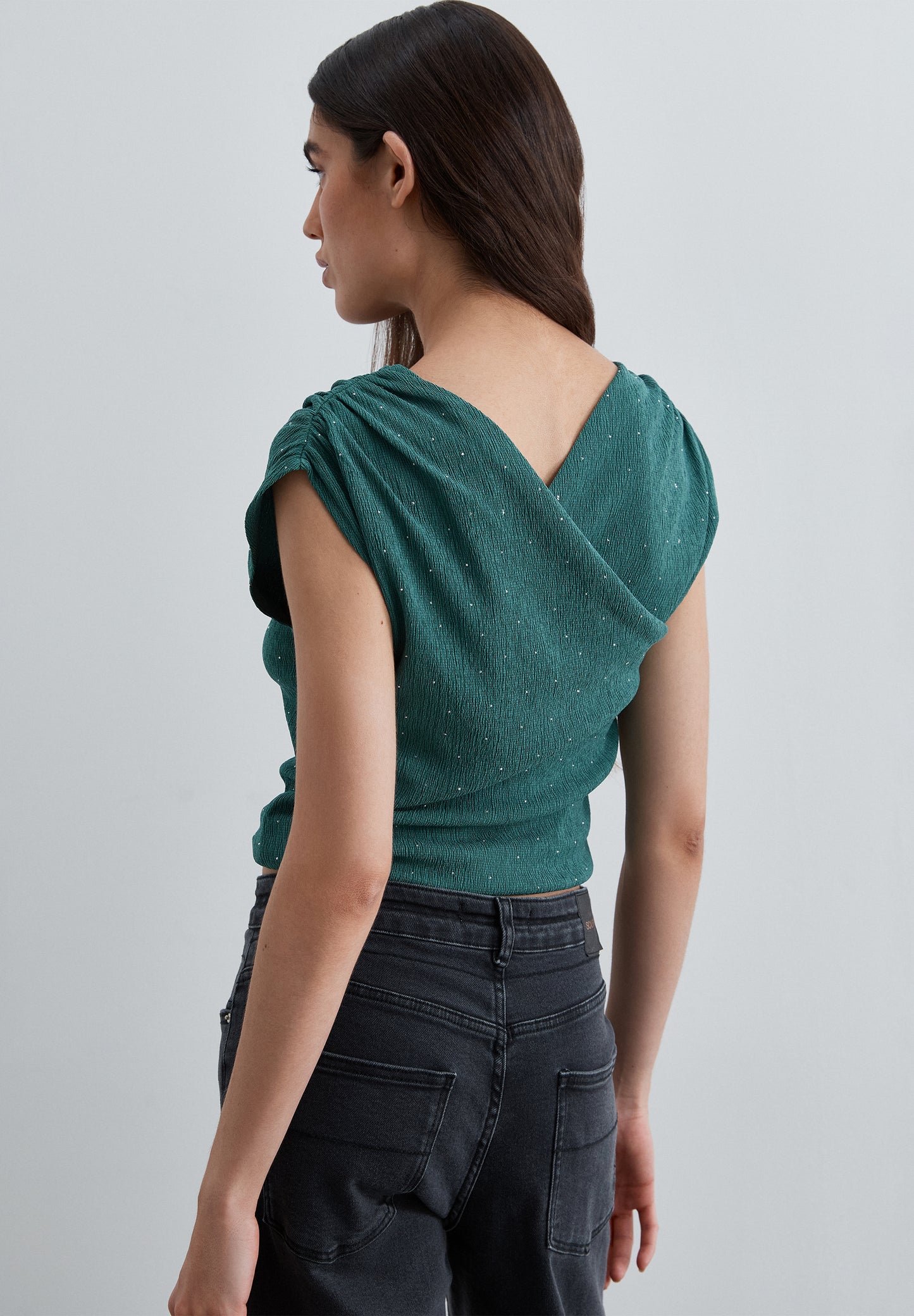 SCKNOT DIAMOND JERSEY TOP