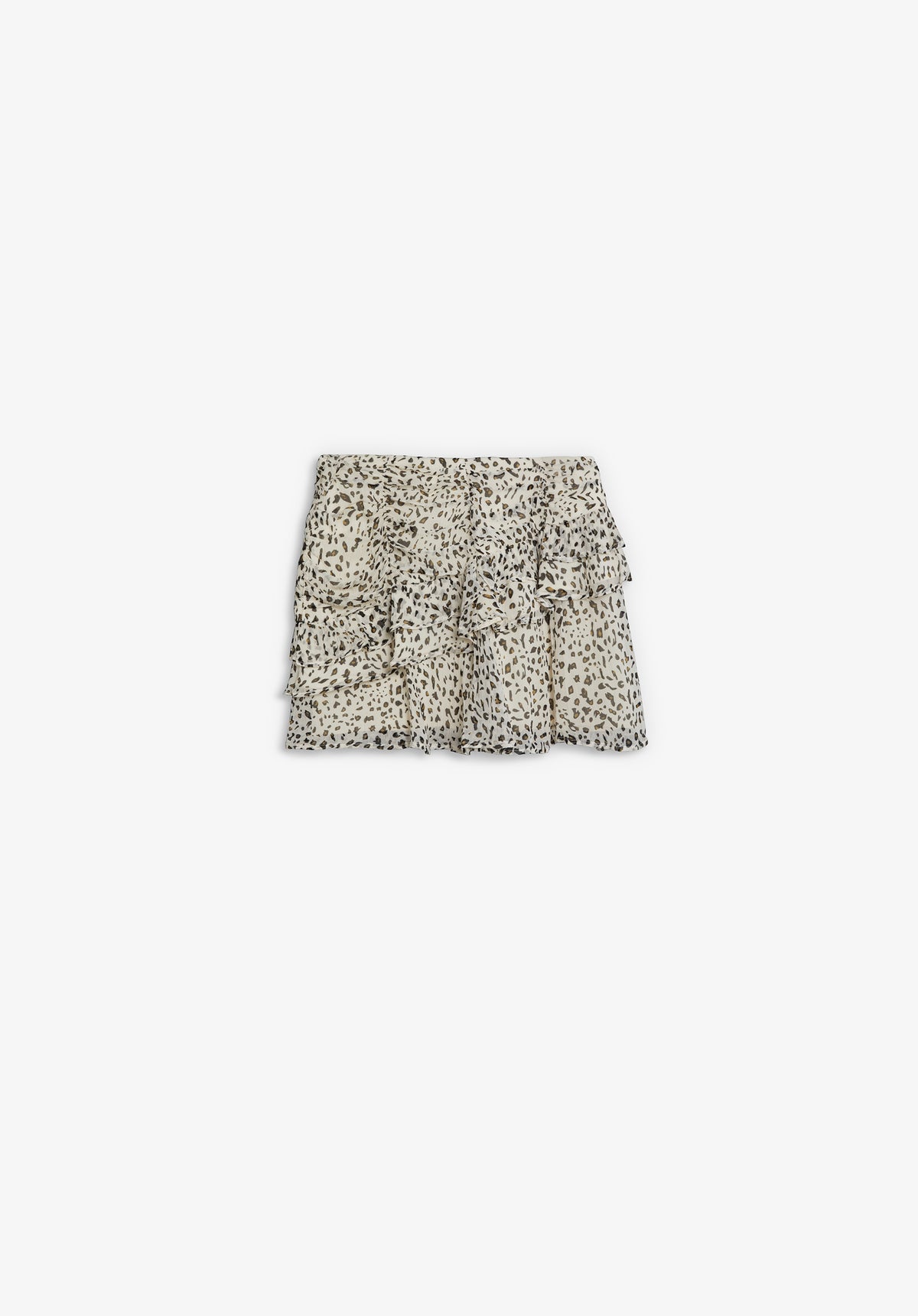 FALDA MINI FLUIDA ESTAMPADA
