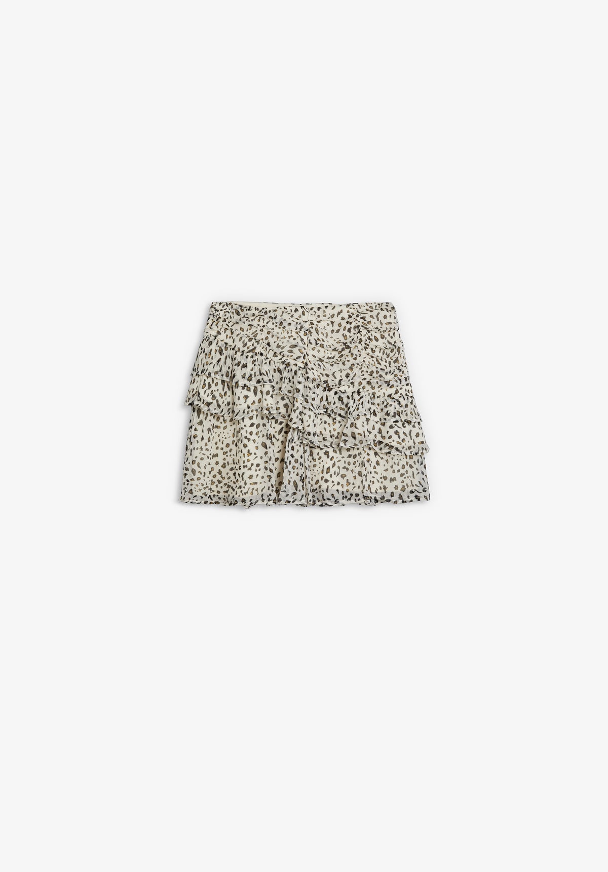 FALDA MINI FLUIDA ESTAMPADA