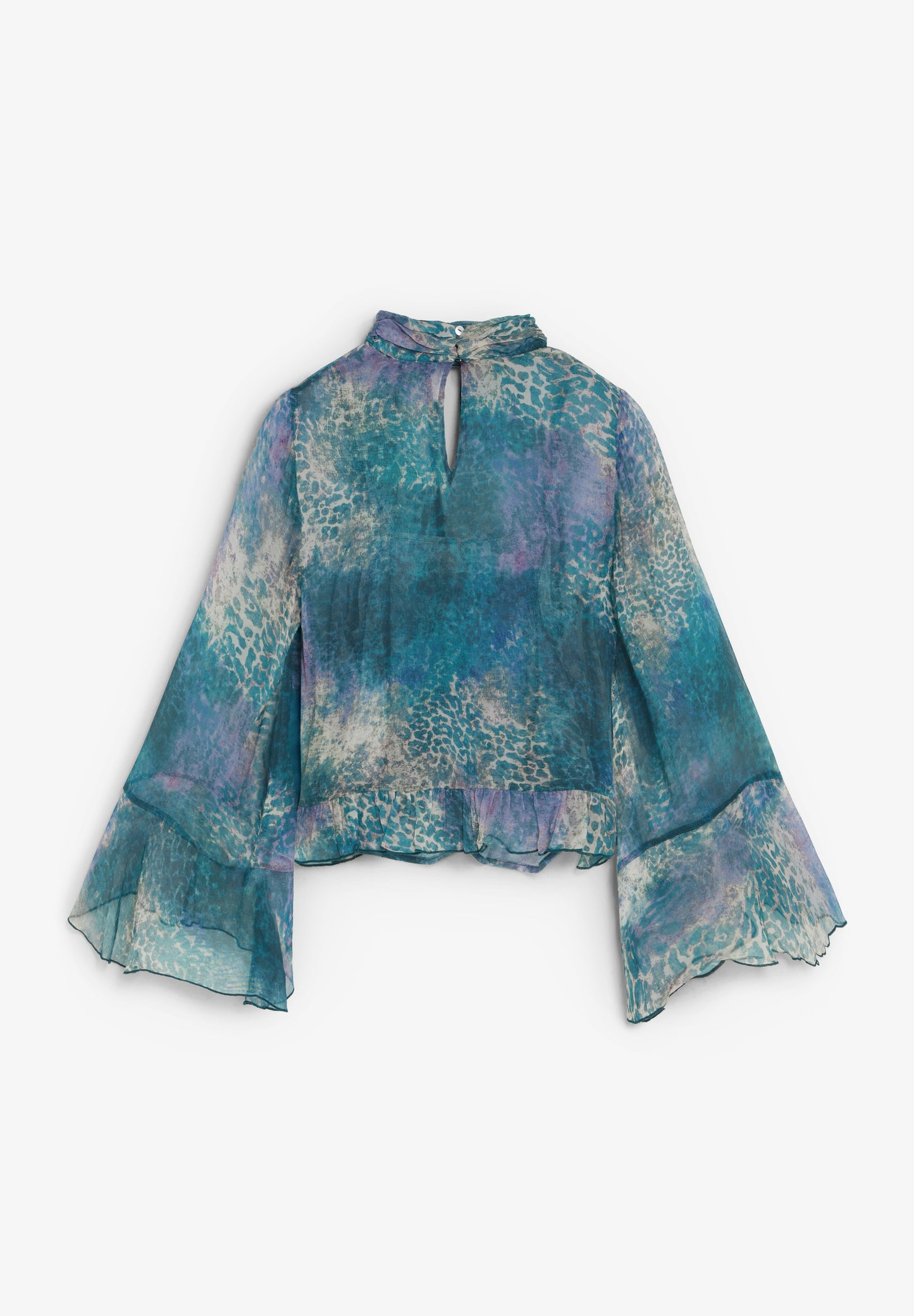 CAMISA FLUIDA ESTAMAPDO COMBINADO