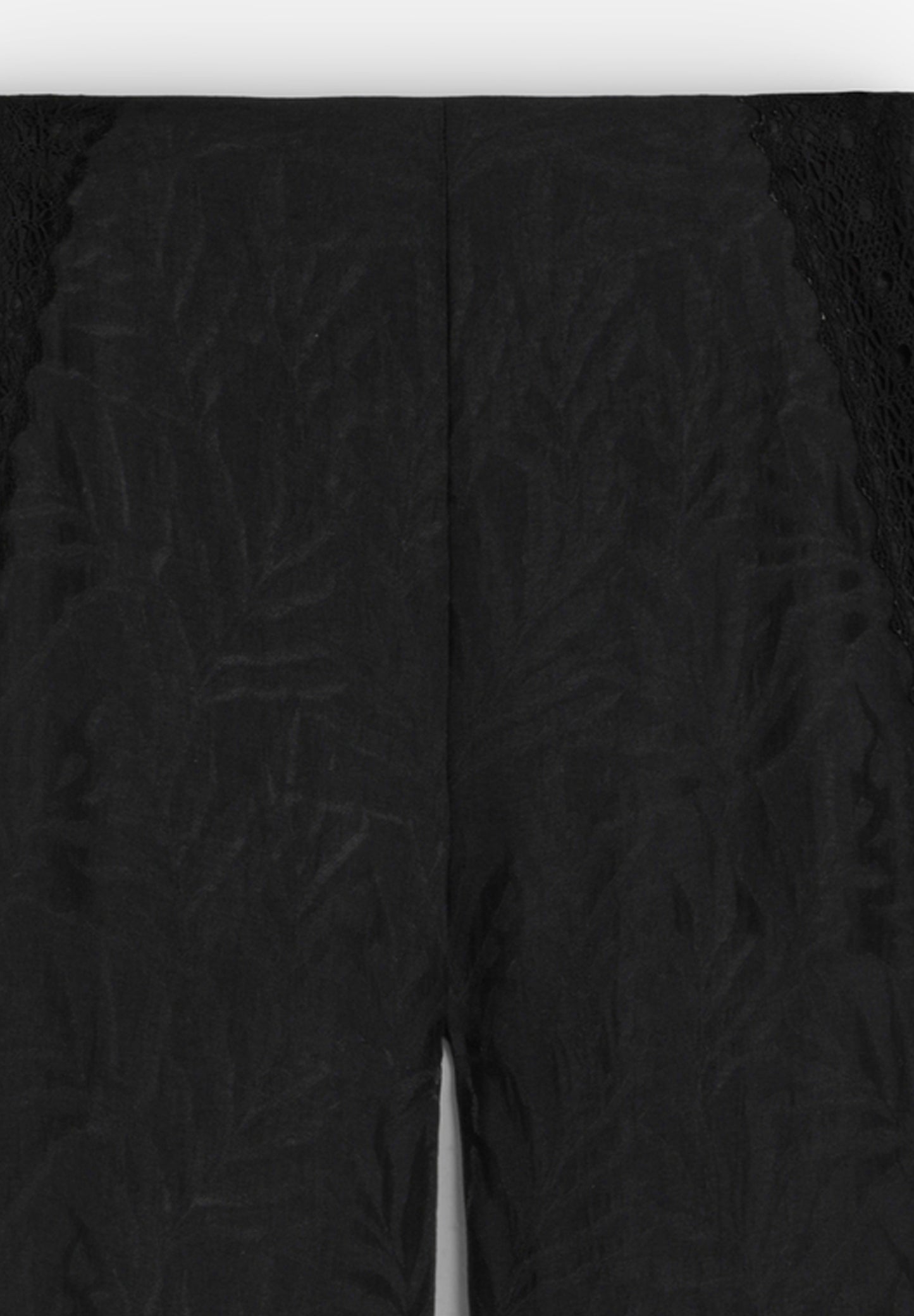 PANTALÓN FLUIDO ENCAJE LATERAL