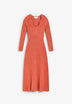 VESTIDO MIDI PUNTO LÚREX