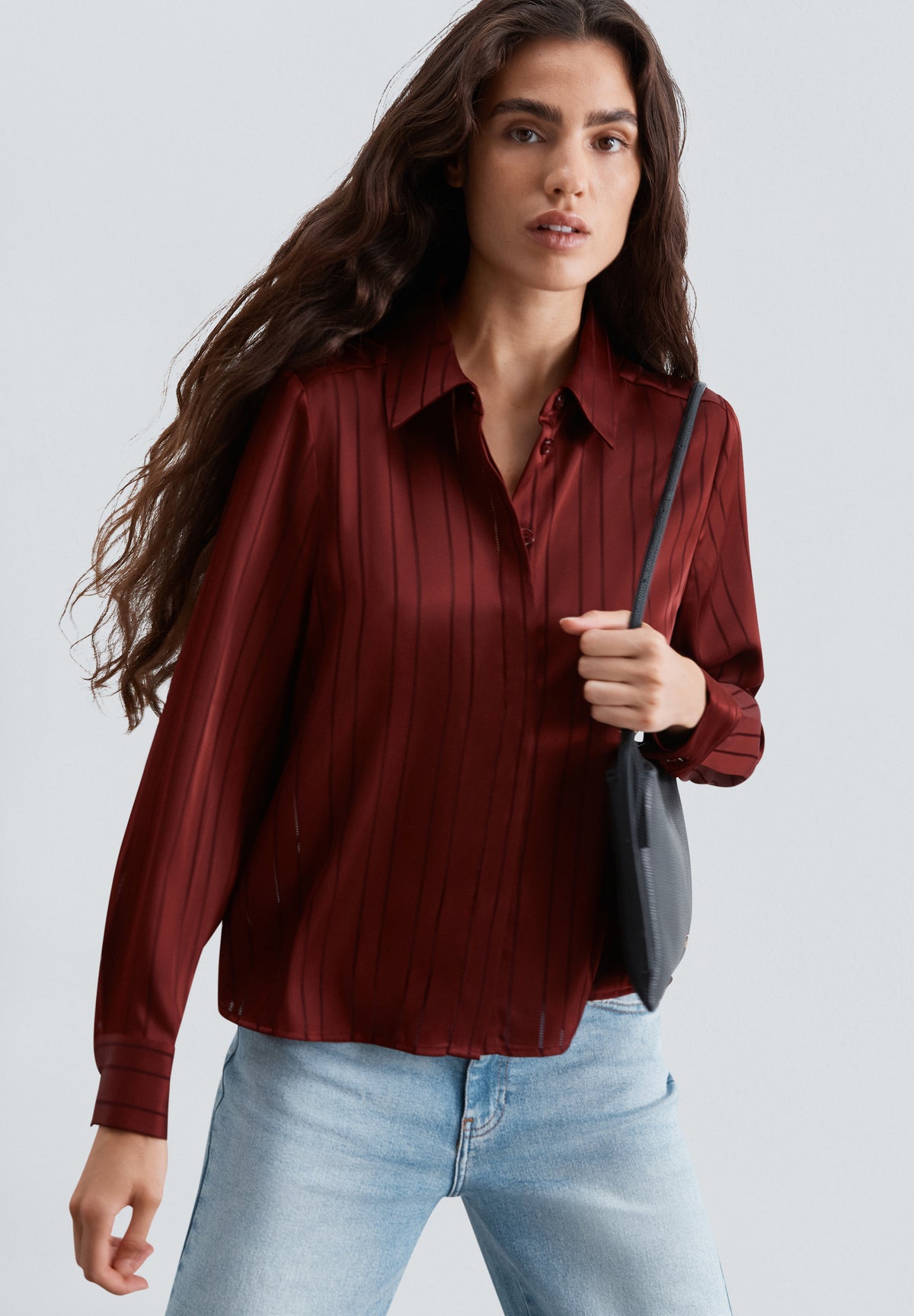 CAMISA RAYAS CALADAS