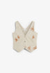 SCNEWEMB FLOWER DENIM VEST