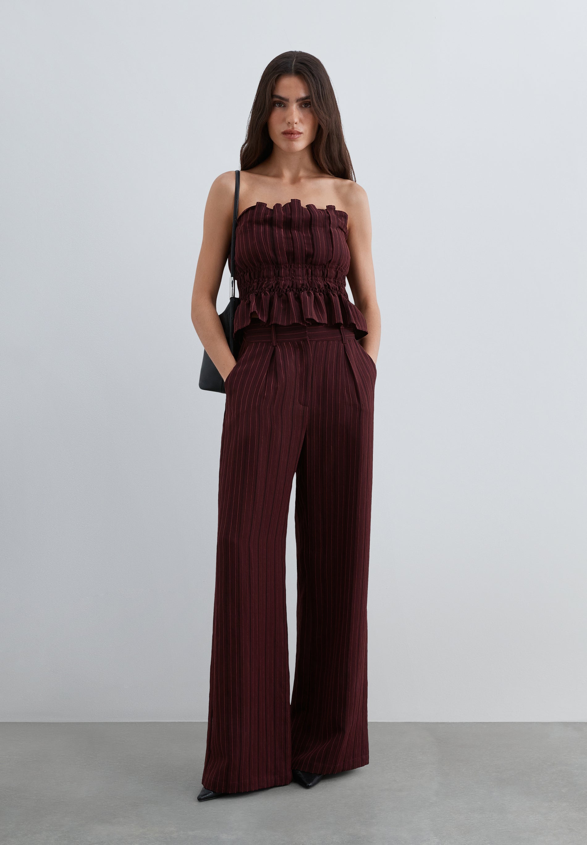 PANTALÓN RECTO RAYAS