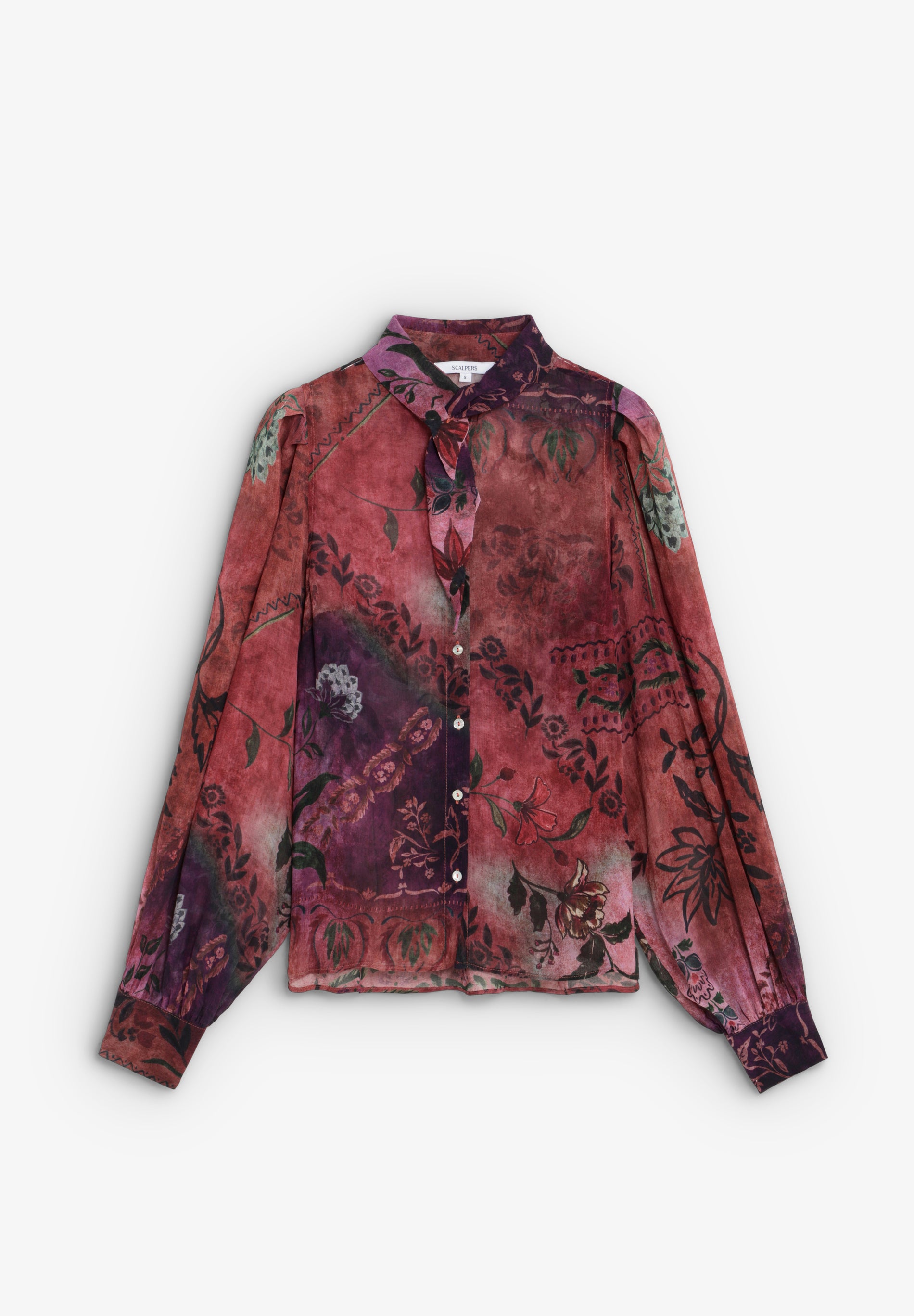 CAMISA FLUIDA ESTAMPADA