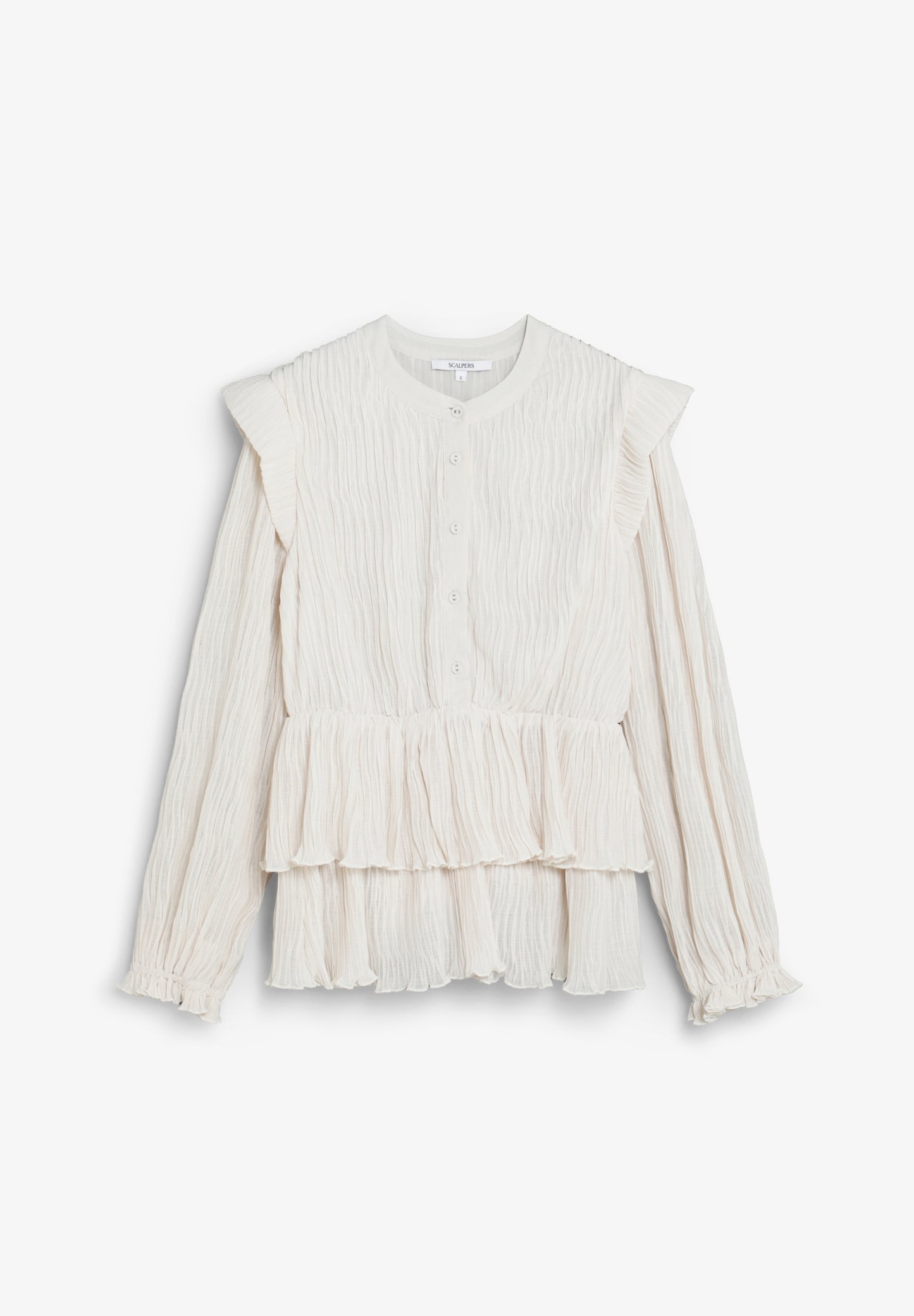 SCPLEATED BLOUSE