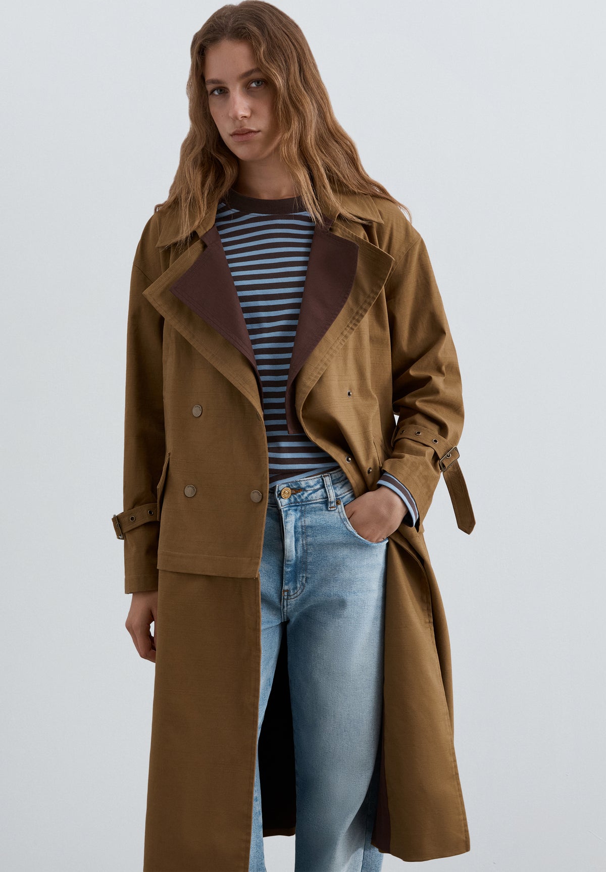 TRENCH LARGO DESMONTABLE