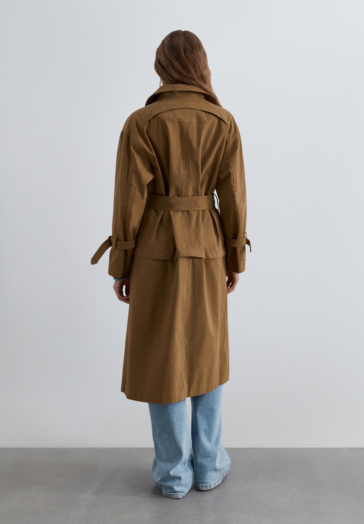 TRENCH LARGO DESMONTABLE