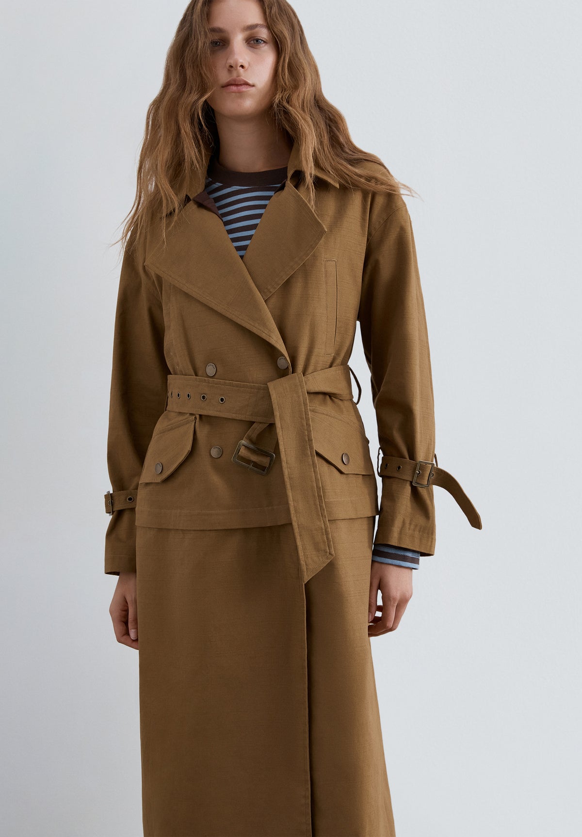TRENCH LARGO DESMONTABLE