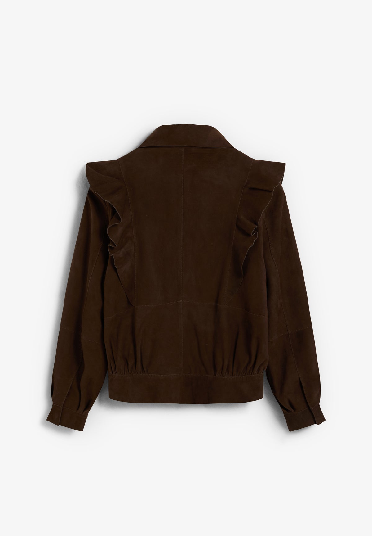 CHAQUETA ANTE VOLANTE