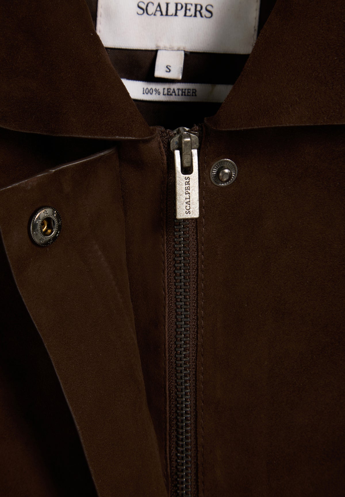 CHAQUETA ANTE VOLANTE